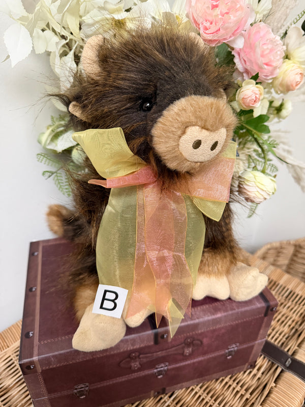 Hilltop Charlie Bears Plush Collection Highland Cow