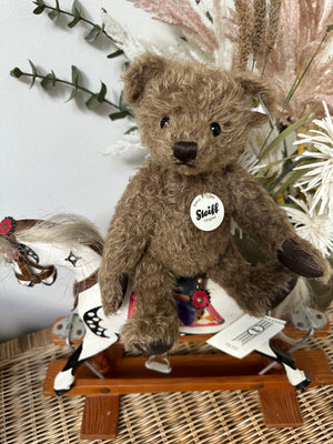 Howie 26cm fully Jointed Classic Steiff Teddy Bear Mohair Collectable Bear