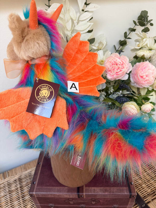 Rainbows End Charlie Bears Plush Collection Dragon