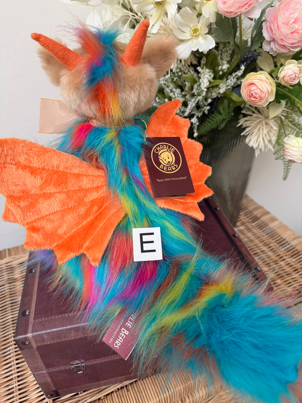 Rainbows End Charlie Bears Plush Collection Dragon