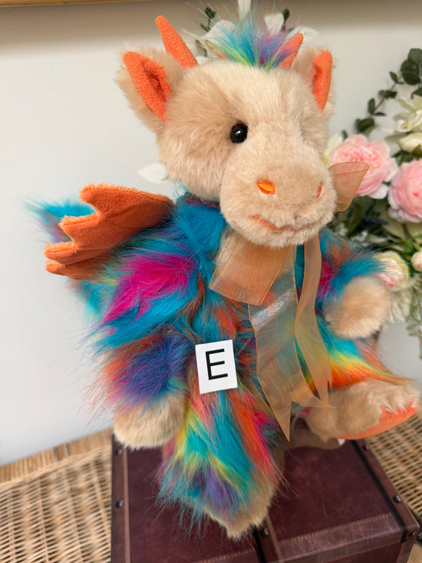 Rainbows End Charlie Bears Plush Collection Dragon