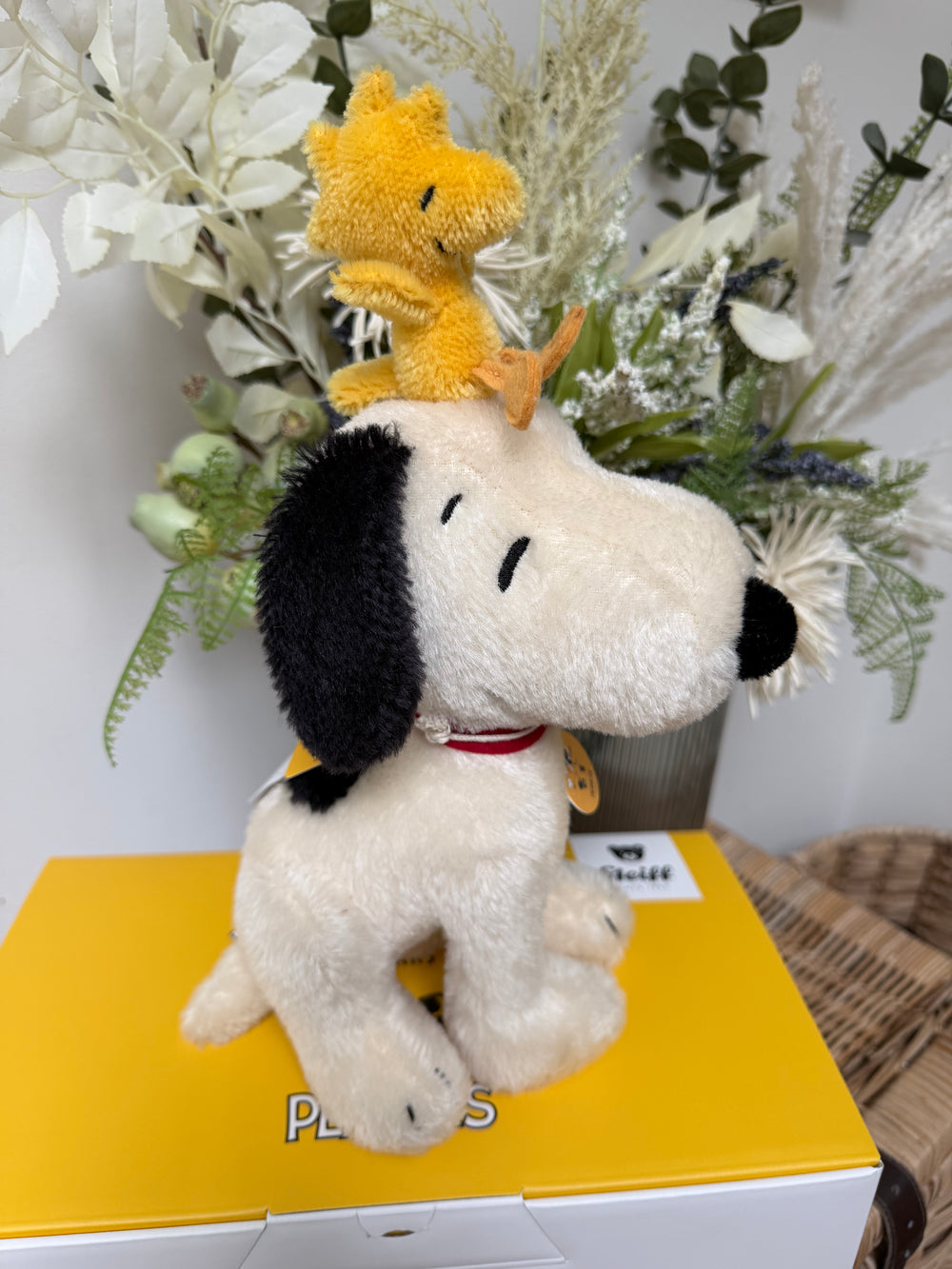 Snoopy with Woodstock Mohair Limited Edition Collectable Steiff  No 897