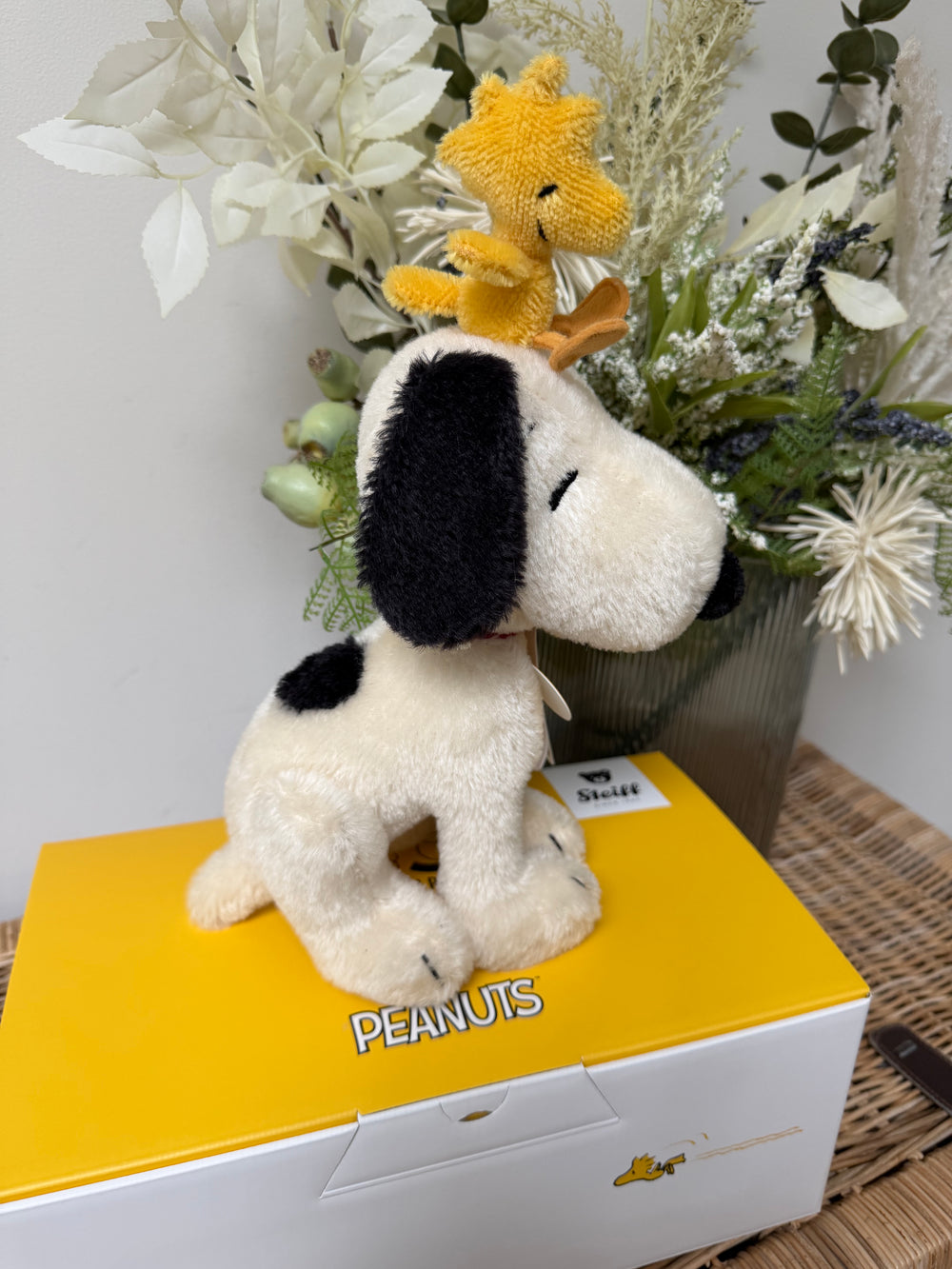 Snoopy with Woodstock Mohair Limited Edition Collectable Steiff 2025 No 909