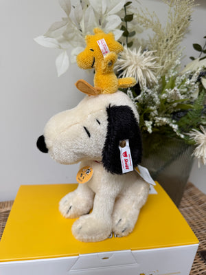 Snoopy with Woodstock Mohair Limited Edition Collectable Steiff 2025 No 909
