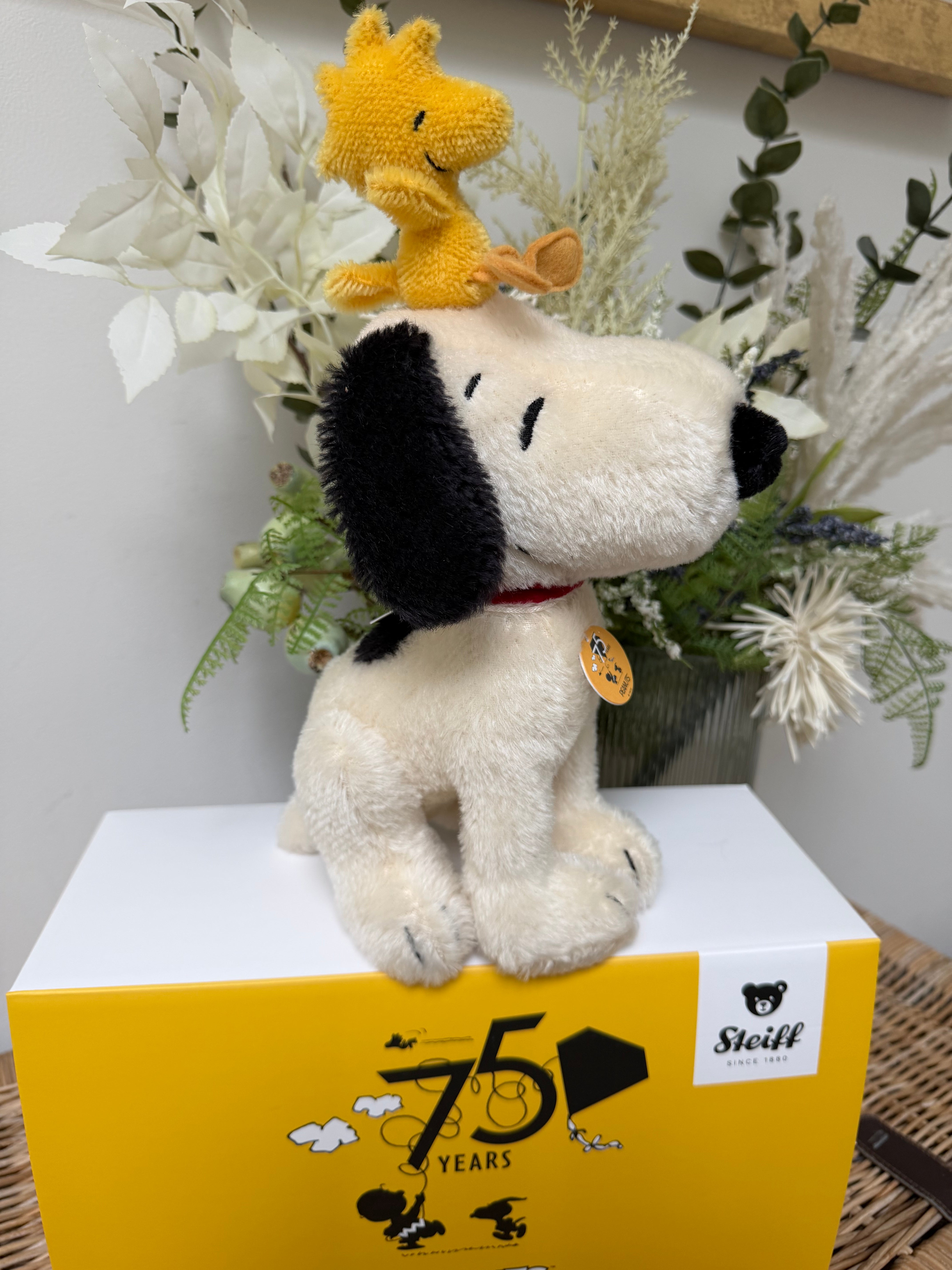 Snoopy with Woodstock Mohair Limited Edition Collectable Steiff 2025 N