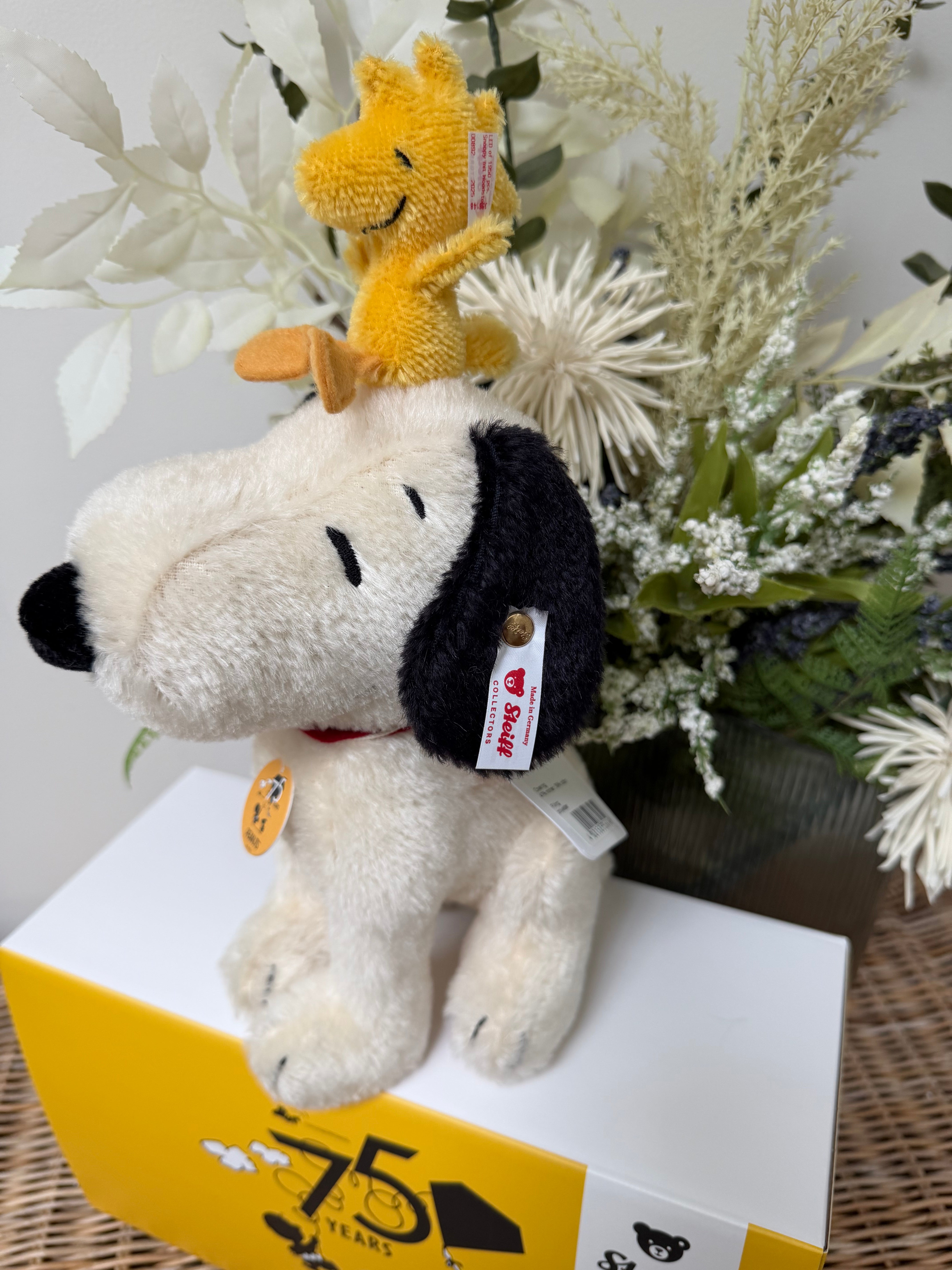Snoopy with Woodstock Mohair Limited Edition Collectable Steiff 2025 N