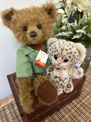 Teddy Robin 39cm Mohair Mohair Dark Honey Collectable Teddy Bear no 65