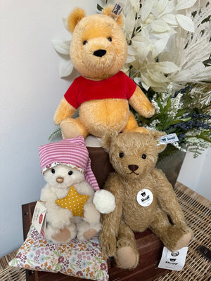 Tilda Hermann Teddy Original Limited Edition Teddy Bear & Cushion  No 19