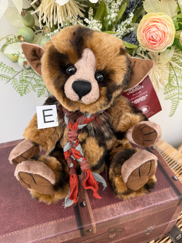 Charlie Bears Earth Elf Monsterology Plush Collection Small Plush Elf