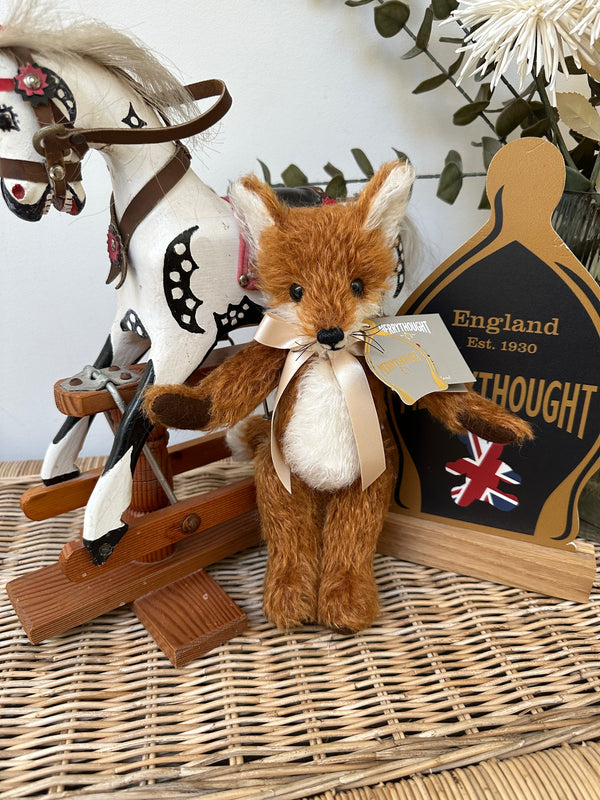Freddy Fox Merrythought Mohair Wily Fox Handmade in the UK