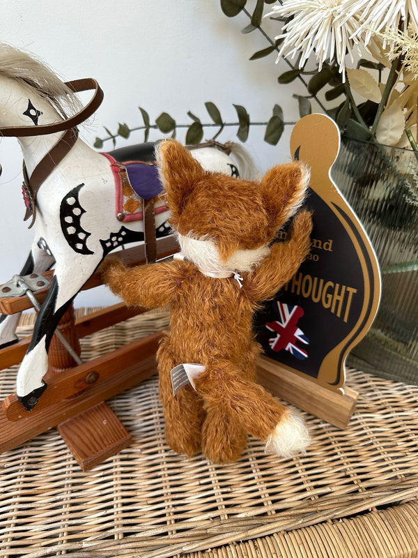 Freddy Fox Merrythought Mohair Wily Fox Handmade in the UK