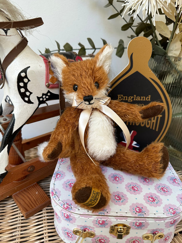 Freddy Fox Merrythought Mohair Wily Fox Handmade in the UK