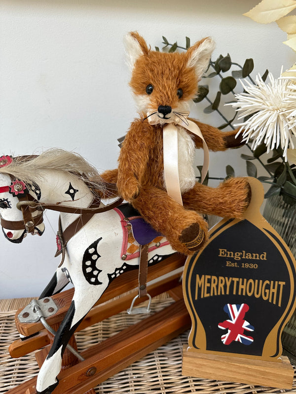 Freddy Fox Merrythought Mohair Wily Fox Handmade in the UK
