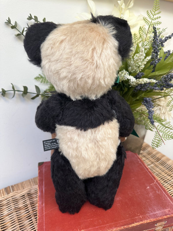 Antique Panda 14 Inch Merrythought Teddy Bear Handmade in the UK