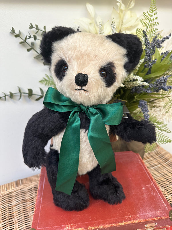 Antique Panda 14 Inch Merrythought Teddy Bear Handmade in the UK