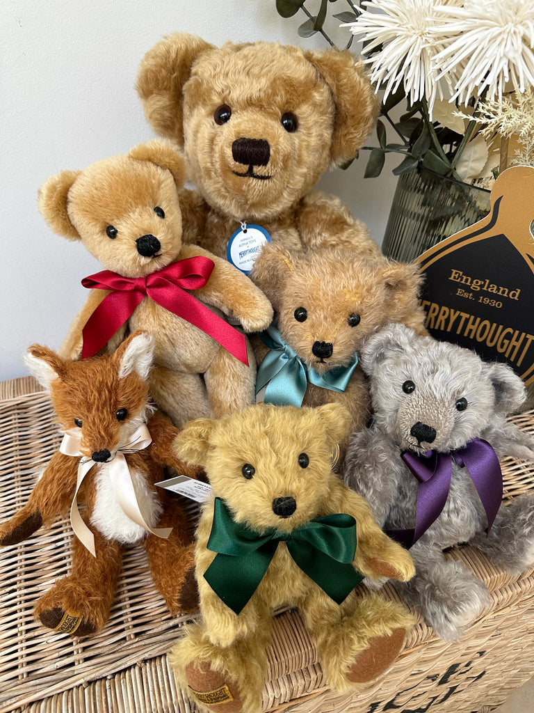 Shrewsbury 10 Inch Merrythought Teddy Bear Handmade in the UK