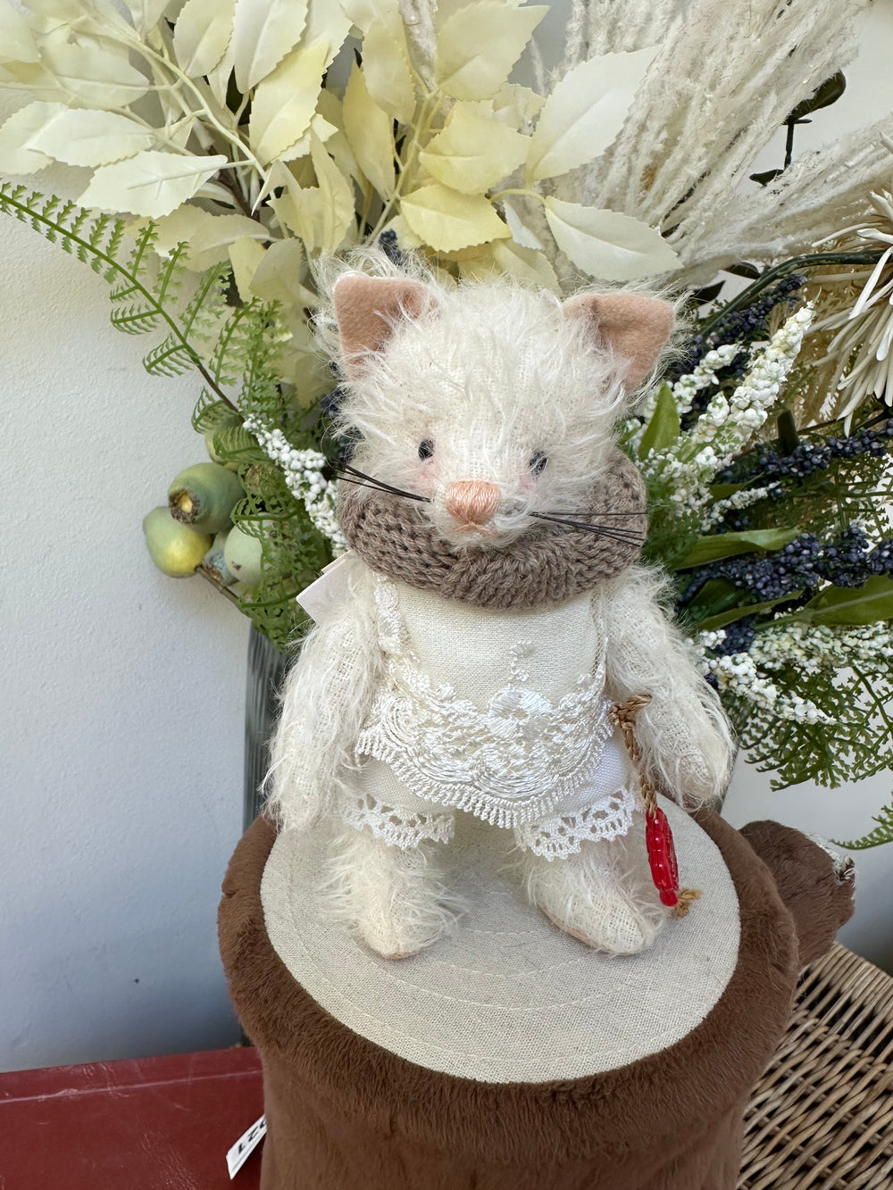 Michelle 14cm Teddy Hermann Original Limited Edition Collectable Mohair Kitten No 59