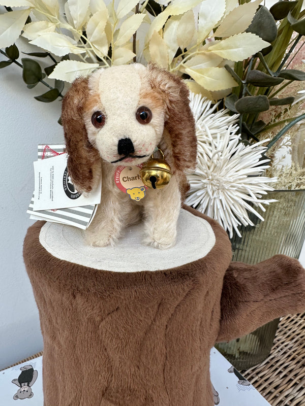 Charly 1930 Replica Mohair Miniature King Charles Spaniel Puppy Dog No 379