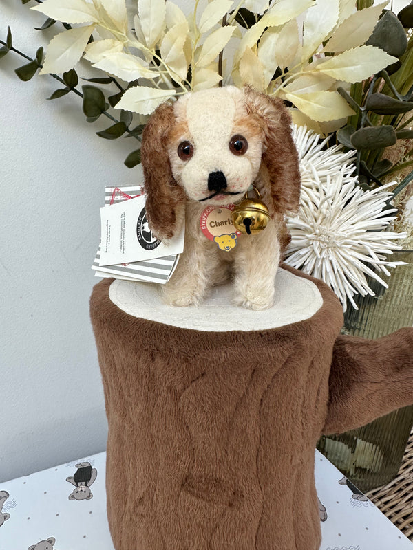 Charly 1930 Replica Mohair Miniature King Charles Spaniel Puppy Dog No 379
