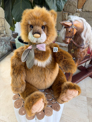 Puzzlemaster Large Charlie Bears Plush Collectable Teddy Bear