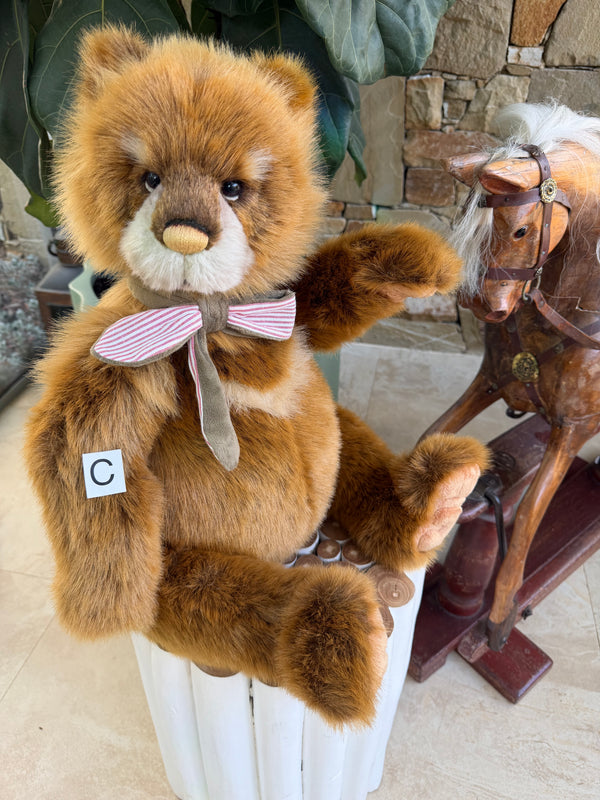 Puzzlemaster Large Charlie Bears Plush Collectable Teddy Bear