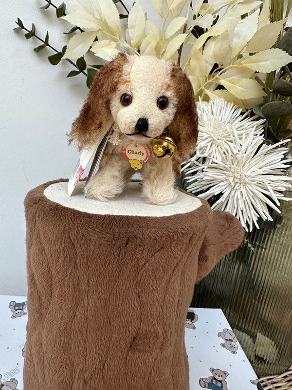Charly 1930 Replica Mohair Miniature King Charles Spaniel Puppy Dog No 383