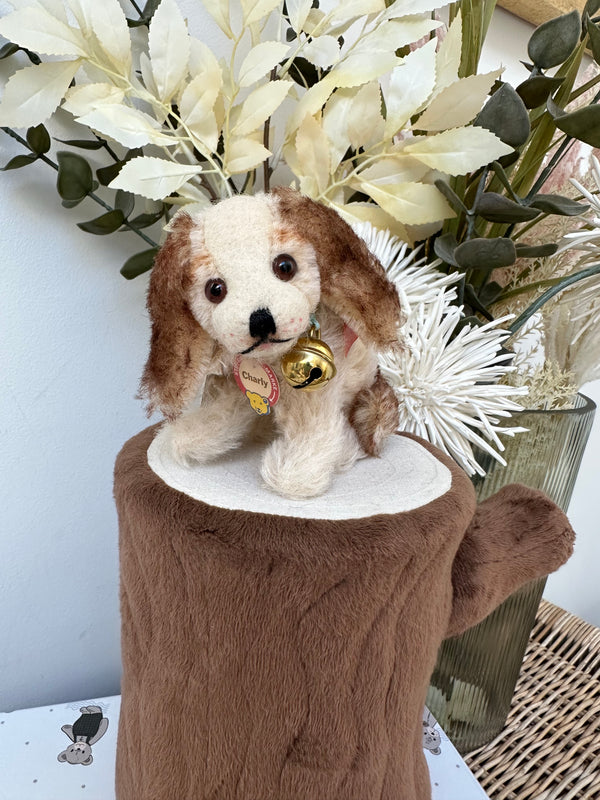 Charly 1930 Replica Mohair Miniature King Charles Spaniel Puppy Dog No 383