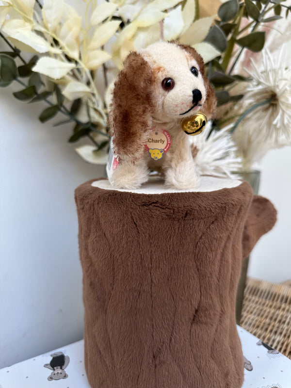 Charly 1930 Replica Mohair Miniature King Charles Spaniel Puppy Dog No 383