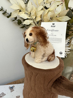Charly 1930 Replica Miniature Mohair King Charles Spaniel Puppy Dog No 398
