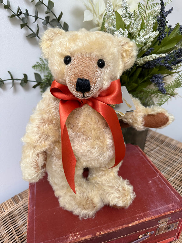 Chester Blond 12 Inch Traditional Teddy Bear Handmade in the UK