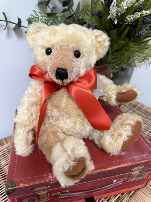 Chester Blond 12 Inch Traditional Teddy Bear Handmade in the UK