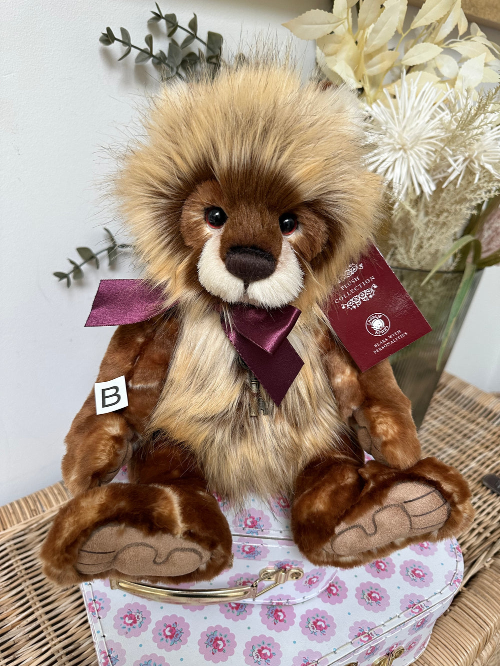 Charlie Bears Derek Plush Collection Teddy Bear