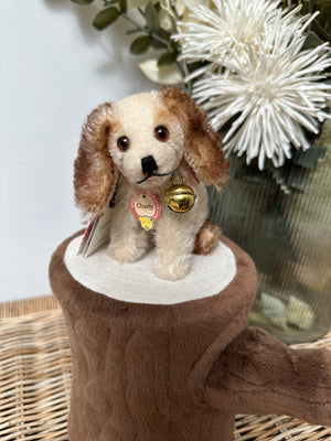 Charly 1930 Replica Miniature Mohair King Charles Spaniel Puppy Dog No 398