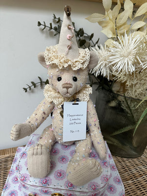 Happenstance Isabelle Collection Limited Edition Clown Teddy Bear 113