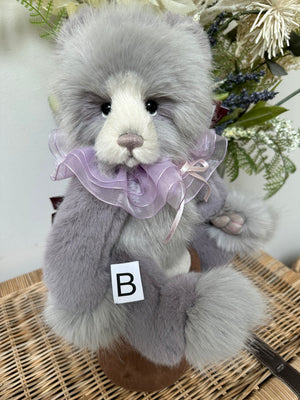 Pandora Charlie Bears Plumo Secrets Collection Plush / Alpaca Collectable Teddy Bear