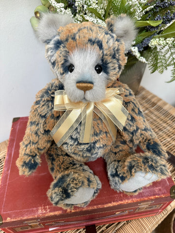 Ticker-Tape Charlie Bears Secrets Collection Plush Teddy Bear