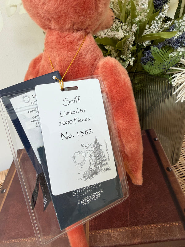 Sniff 2025 Charlie Bears Moomin Series Signature Limited Edition No 1382