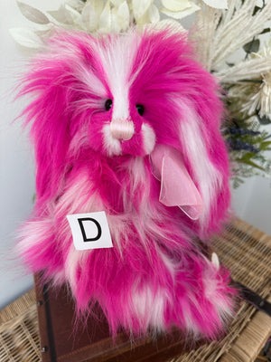 Raspberry Ripple Charlie Bears Plush Collection Bunny Rabbit
