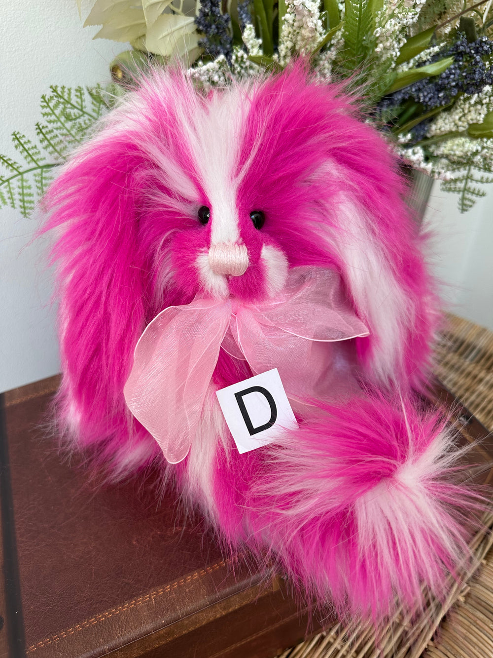 Raspberry Ripple Charlie Bears Plush Collection Bunny Rabbit