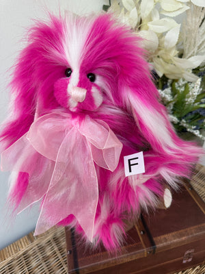 Raspberry Ripple Charlie Bears Plush Collection Bunny Rabbit