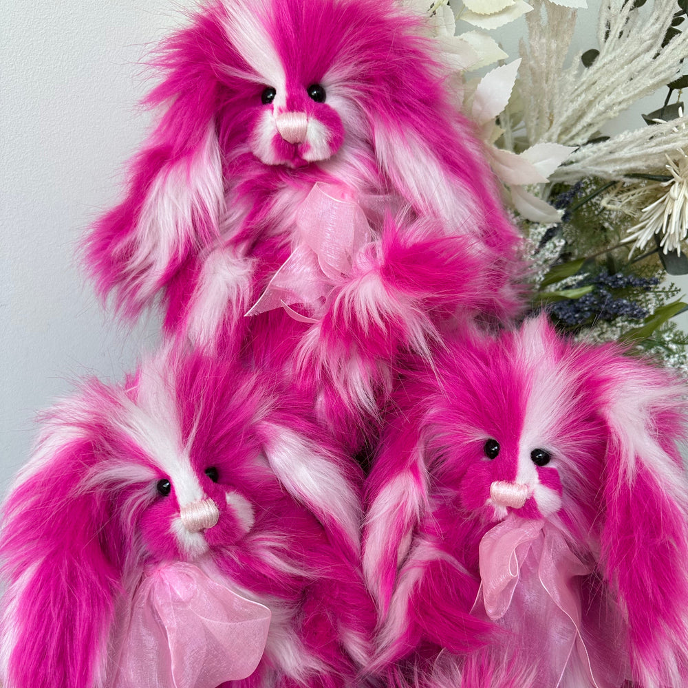 Raspberry Ripple Charlie Bears Plush Collection Bunny Rabbit