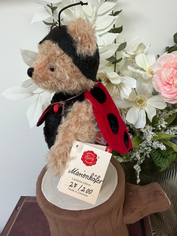 Ladybird Hermann Teddy Original Mohair Teddy Bear Limited Edition No 27