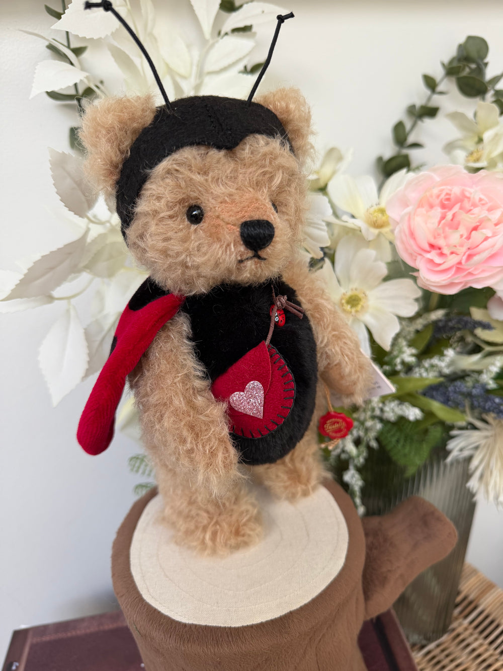 Ladybird Hermann Teddy Original Mohair Teddy Bear Limited Edition No 27