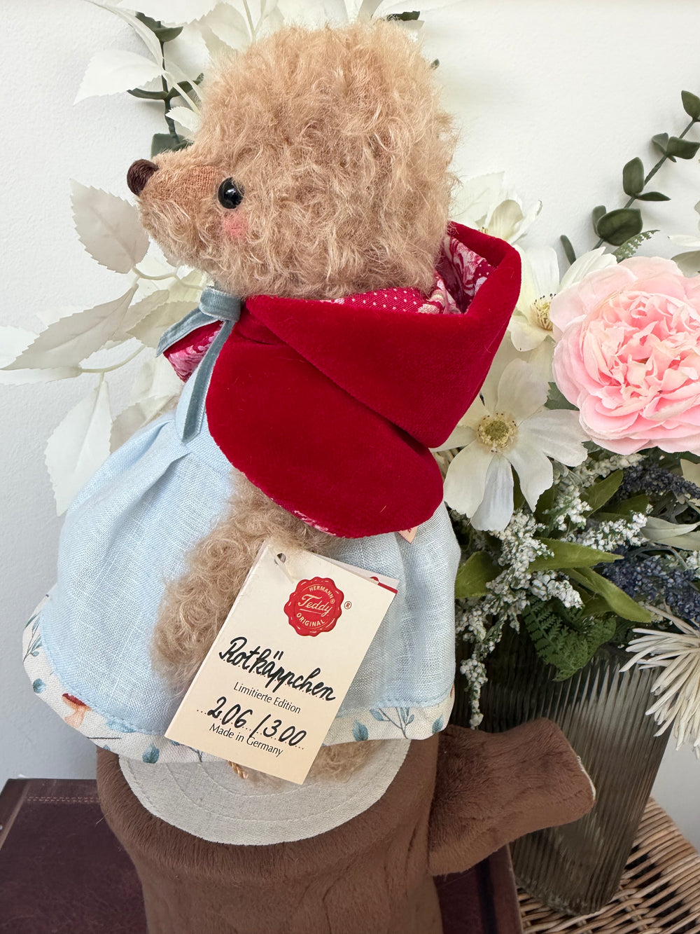 Little Red Riding Hood Hermann Teddy Original Limited Edition No 206