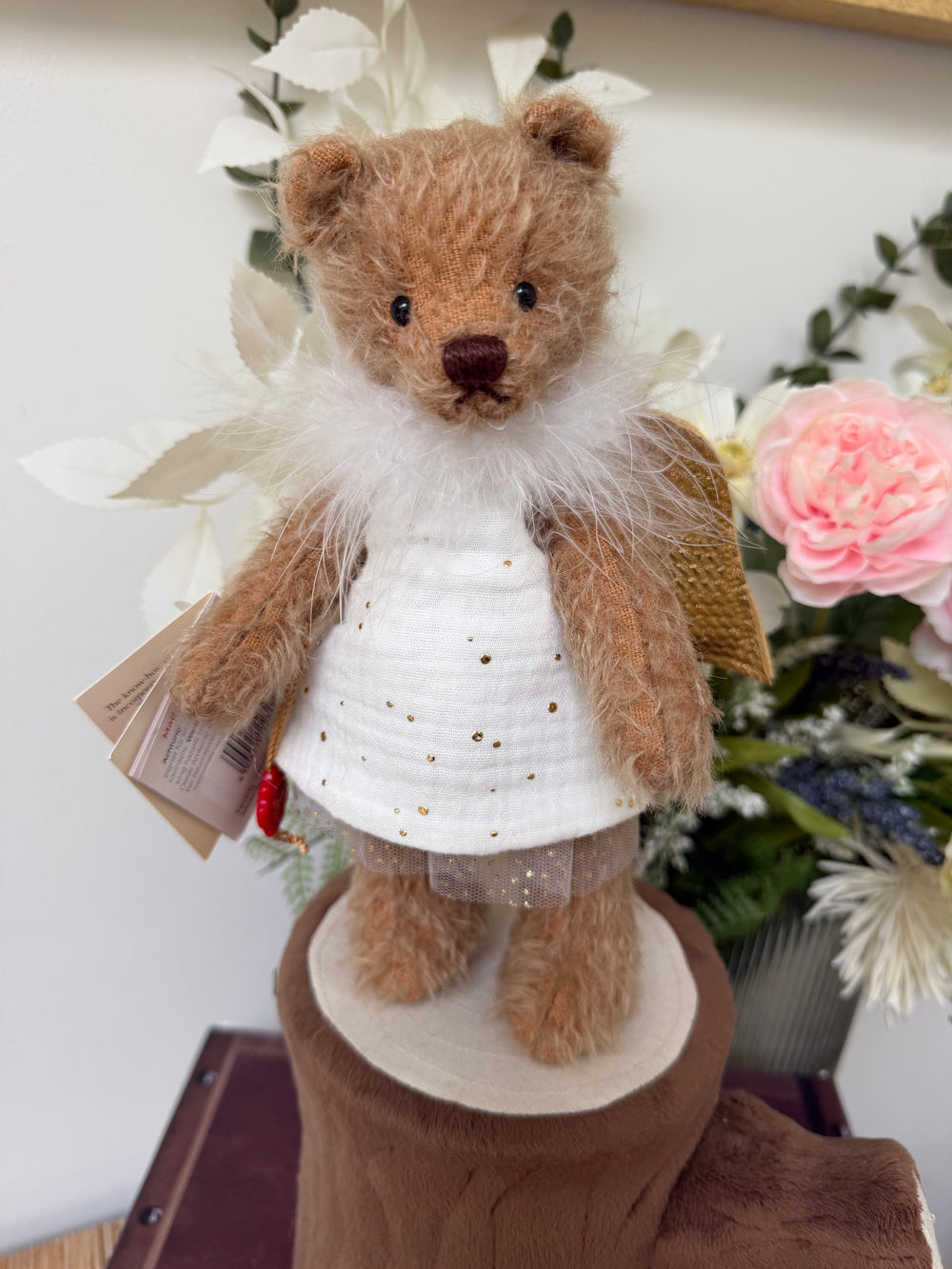 Hermann Teddy Original Angel Bella 22cm Teddy Bear Limited Edition Collectable No 58