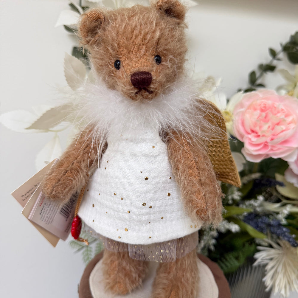 Hermann Teddy Original Angel Bella 22cm Teddy Bear Limited Edition Collectable No 58