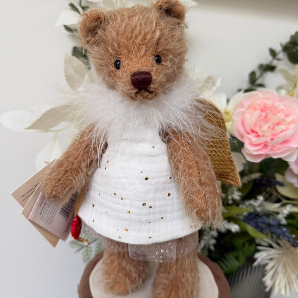 Hermann Teddy Original Angel Bella 22cm Teddy Bear Limited Edition Collectable No 58