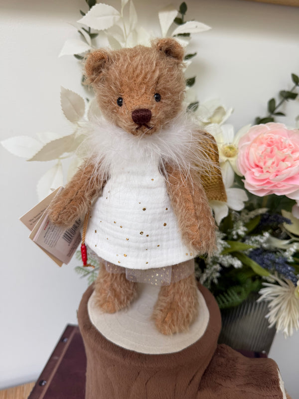 Hermann Teddy Original Angel Bella 22cm Teddy Bear Limited Edition Collectable No 58