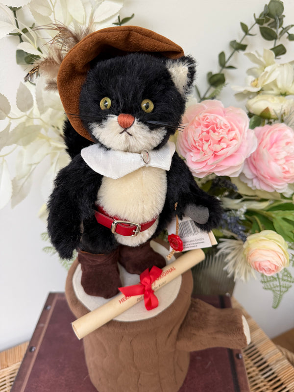 Puss in Boots Hermann Teddy Original Limited Edition Collectable Cat No 114