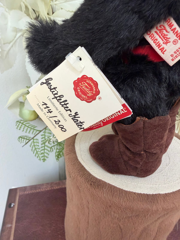 Puss in Boots Hermann Teddy Original Limited Edition Collectable Cat No 114